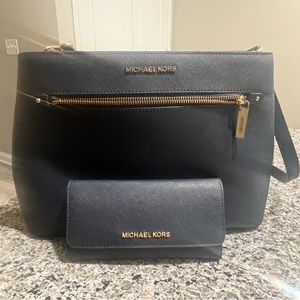 Michael Kors purse and wallet